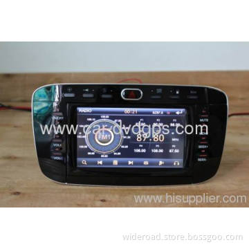 Wideroad Fiat Punto Navigation Dvd 2012-2013 Radio Tv Bt Ipod Blue&amp;me Steering Wheel Control 
